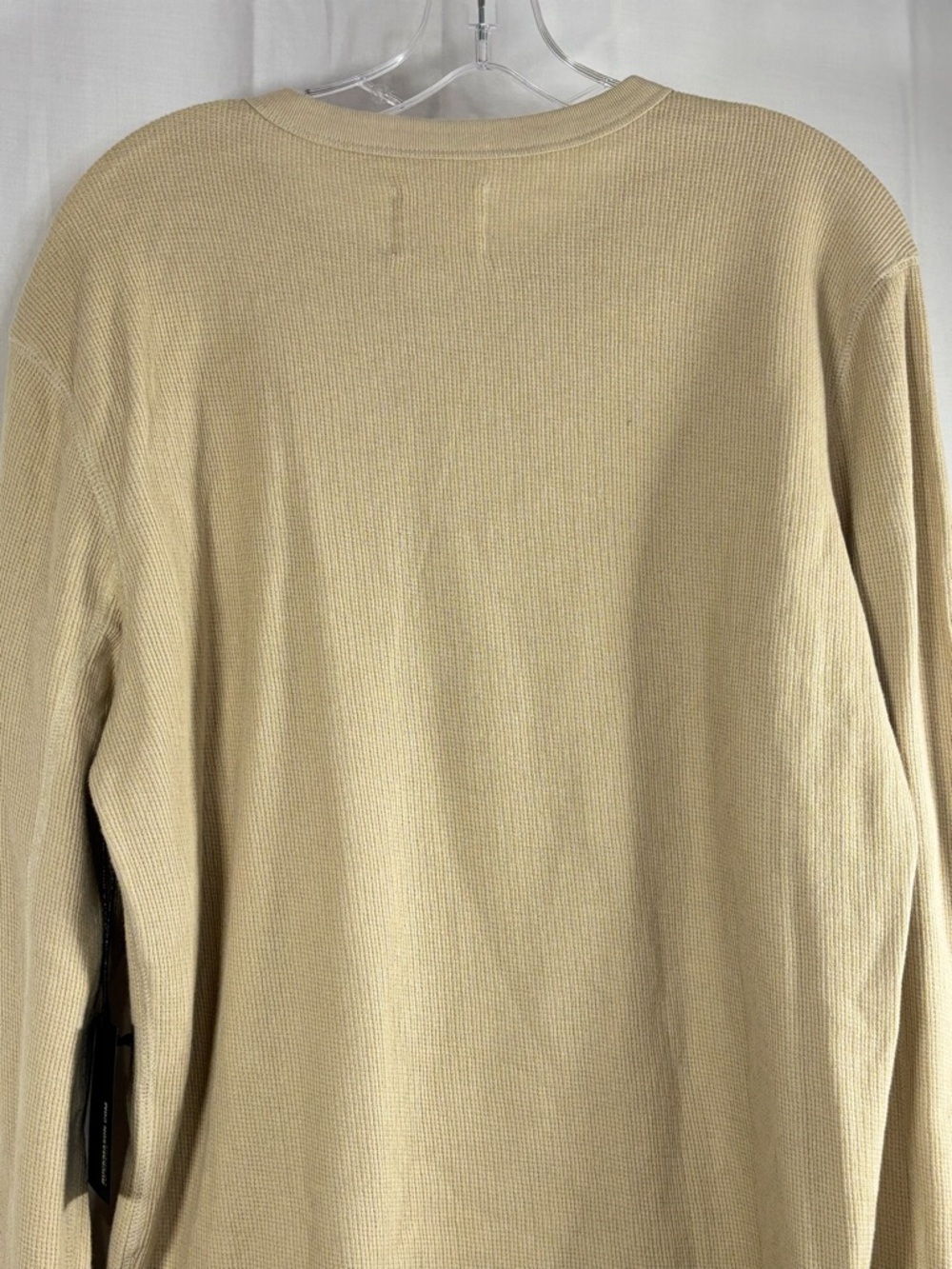 NWT BUCK MASON Men’s Vintage Thermal Surplus Tee - in Sand Dune Size M - Picture 9 of 9